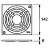 Накладная панель для трапа 15 TECE TECEdrainpointS 3665003