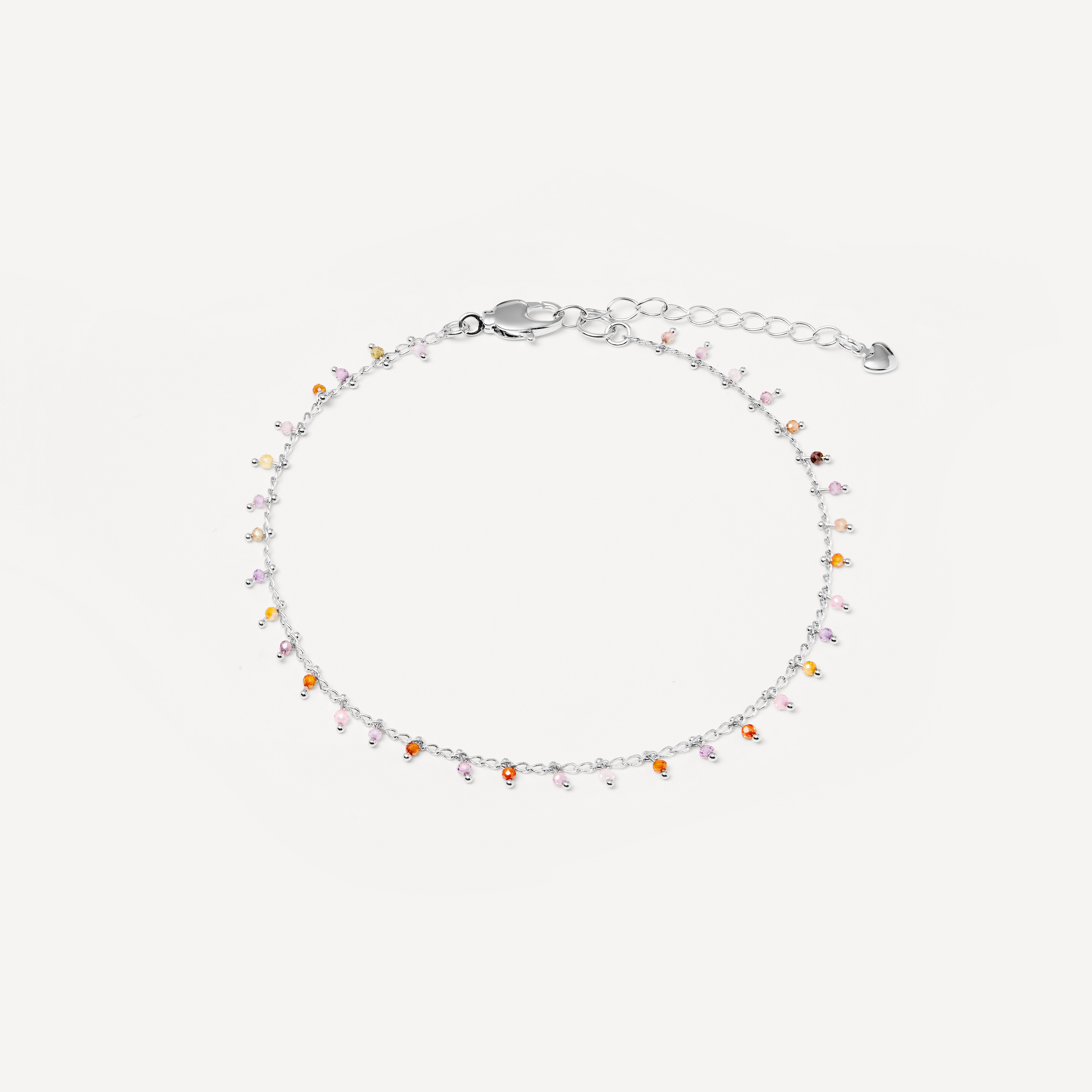 

Анклет Multi Quartz Chain Anklet - Silver