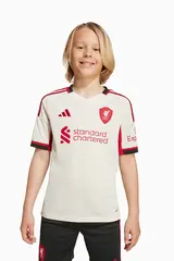 Футболка adidas Liverpool FC 25/26 Away Junior - белый