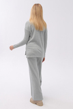 Костюм для беременных 16415 серый меланж