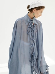 Платье-рубашка «Амазонит»