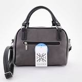 Сумка Саломея 269 мульти итальянский серо-черный