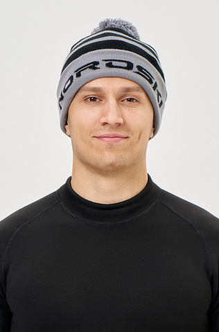 Шапка Nordski Winter Black/Grey