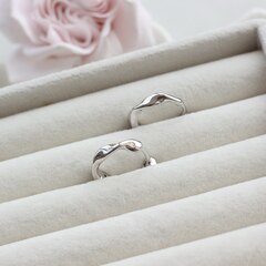 Швензы Конго 17*4 мм, родий, Ш247