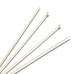 Прямые бамбуковые спицы  №3,25 мм