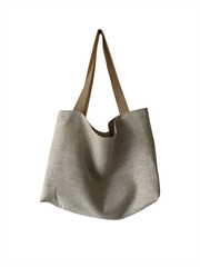 Сумка-шоппер льняная с вышивкой 