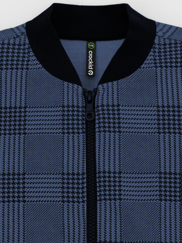 жакет  для мальчика  КР 302682-1/грозовая туча,костюмная клетка