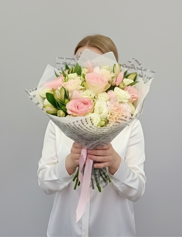 Букет с розами Обещание