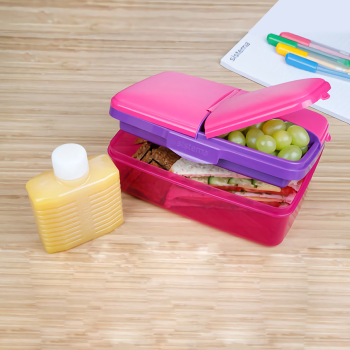 Ланч-бокс с бутылкой Sistema 