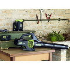 Воздуходувка Greenworks GD60ABK4 60V (209 км/ч) аккумуляторная, c АКБ 4 А/ч и ЗУ