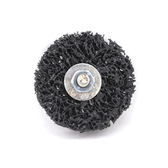 37-1-407 Круг зачист. полимер. (коралловый) штифт 6мм,Черный, medium grain (средний), 63х15мм РемоКолор