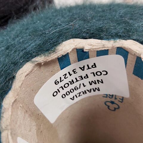 Кидмохер на полиамиде PURA LANA ITALIA / MARZIA 900 петроль