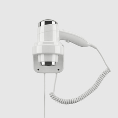 Фен настенный 2200 W ABS HOTEL LINE 02011.W белый