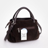 Сумка Саломея 278 эко-замша кофе