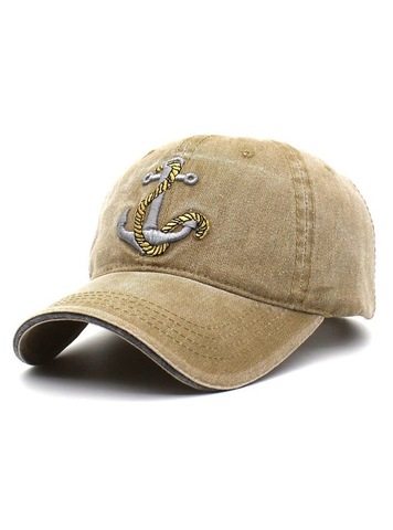 Картинка кепка Skully Wear baseball cap khaki - 7
