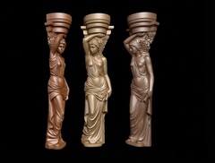 Силиконовый молд № 2011 Кариатиды 2 шт