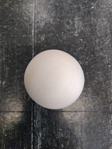 шар из липы диаметр 4,5см