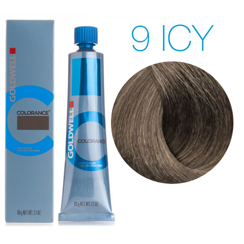 Goldwell Colorance 9 ICY (ледяной блонд) - тонирующая крем-краска