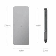 Электрическая шлифовальная машина с насадками Xiaomi Mijia Household Appliances Sharpening Pen Gray, черная