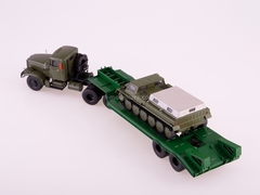 Semitrailer heavy carrier ChMZAP-5523 ​​green 1:43 AutoHistory