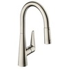 Смеситель для кухни с выдвижным изливом и лейкой Hansgrohe M51 73851800