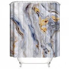 Шторка для ванной 180х200 Carnation Home Fashions Marble Grey серый