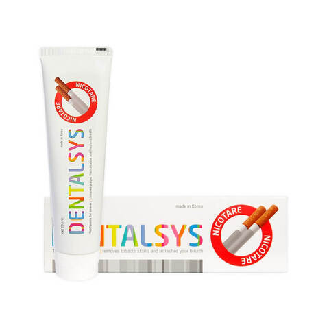 Зубная паста для курящих Dental Clinic 2080 Dentalsys Nicotare Toothpaste,130 гр