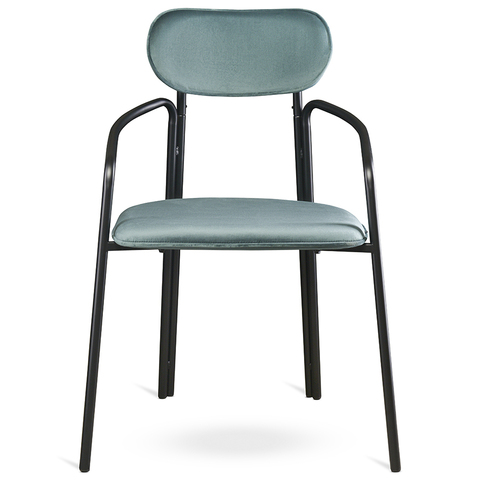 Стул Latitude Ror Round черный/зеленый