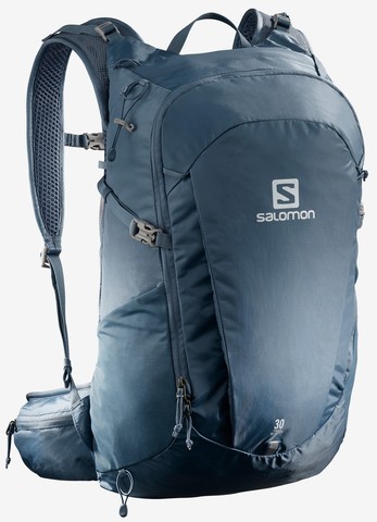 Картинка рюкзак туристический Salomon Trailblazer 30 Copen Blue - 1