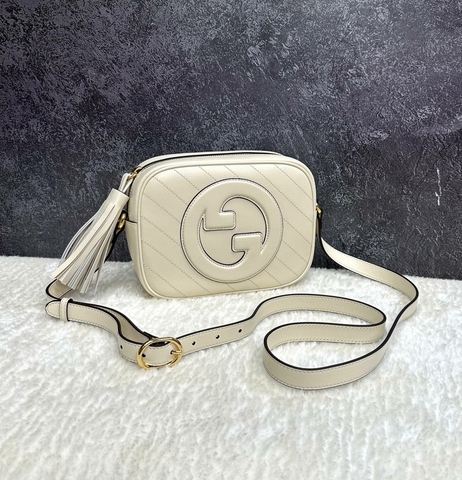 Сумка через плечо Gucci Blondie из кожи белый