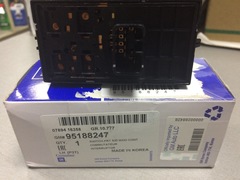 БЛОК УПРАВЛЕНИЯ СТЕКЛОПОДЪЁМНИКАМИ ЛЕВ AVEO T300 (2-Х КНОП) GM