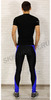 Тайтсы для бега Ray Elite Black-Blue