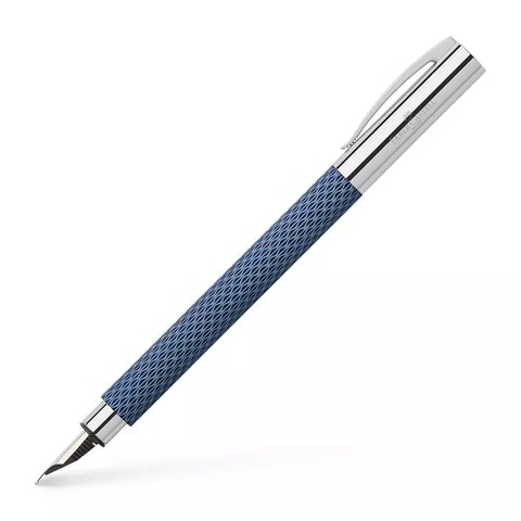 Ручка перьевая Faber-Castell Ambition OpArt Deep Water, F (147121)