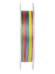 Плетеный шнур LUCKY JOHN Vanrex EGI & JIGGING х4 BRAID Multi Color 150 м - 0,08 мм