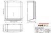 Mediclinics DT2106C Диспенсер полотенец
