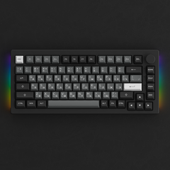 AKKO 5075B Plus Black&Sliver 3 Modes RGB Hot Swap V3 Cream Yellow Switch