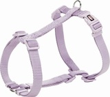 Шлейка для собак Trixie Premium H-Harness L: 60-87 см/25 мм, светло-сиреневая