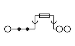 DT 6/2,5-DREHSI (5X20)-Клеммы для установки предохранителей