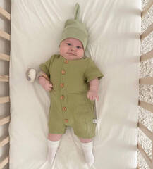 Песочник из муслина (светлый хаки)