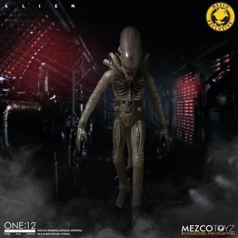 Фигурка Чужой Ксеноморф масштаб 1:12 Эксклюзивное Коллекционное Издание Mezco