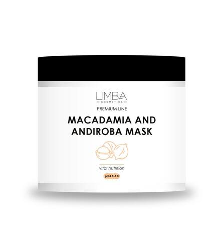 Limba Premium - Питательная маска для волос Macadamia and Andiroba mask , pH 4.0-5.0