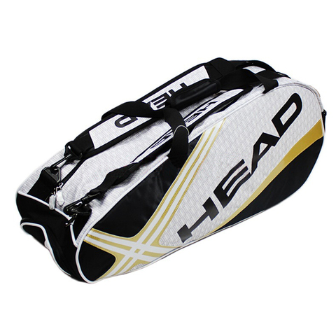 Теннисная сумка HEAD SPORTS LIGHT BAG GOLD 21330225-0149 (6 ракеток)