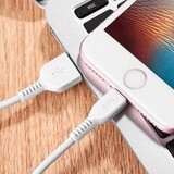 Кабель USB - Lightning 2,4А Hoco X20 1м (100 см) (Белый)