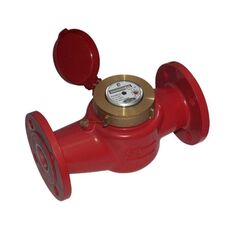 Счетчик воды до 120 градусов ВСКМ-50Ф фланцевый 300мм, Декаст (ПК Прибор)