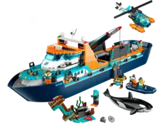 Конструктор LEGO City 60368 Корабль «Исследователь Арктики»