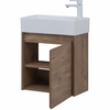 Aquanet 302521 Тумба с раковиной Nova Lite 50 1 дв. цв. дуб рустикальный (302521)