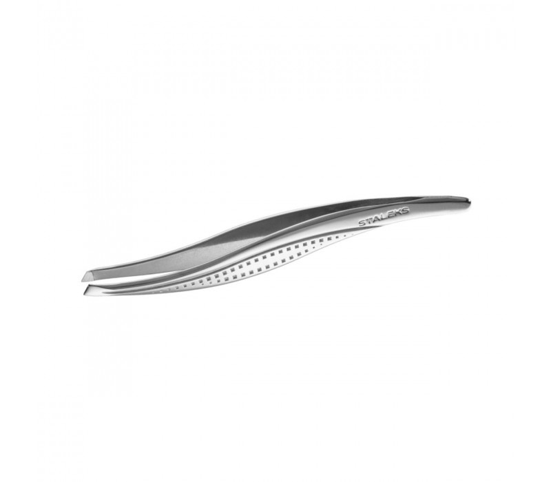 TC-12/3 пинцет для бровей Staleks CLASSIC 12 type 3