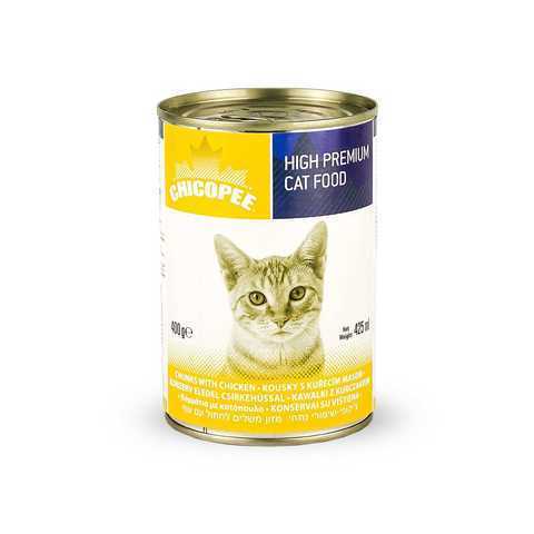 Купить консервы для кошки CHICOPEE Cat Chunks with Chicken