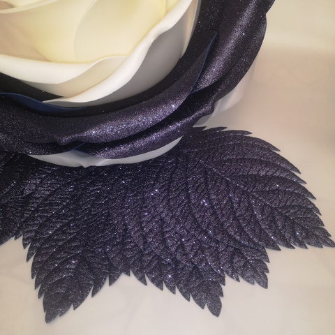 Лист 23х18 Глиттерный фоамиран  с оттиском. Цвет фоамирана на заказ.