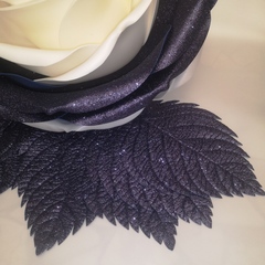 Лист 23х18 Глиттерный фоамиран  с оттиском. Цвет фоамирана на заказ.